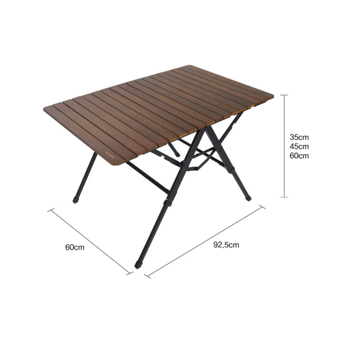 картинка Snow Line стол складной деревянный Easy Folding Table Wide от интернет-магазина Тибет