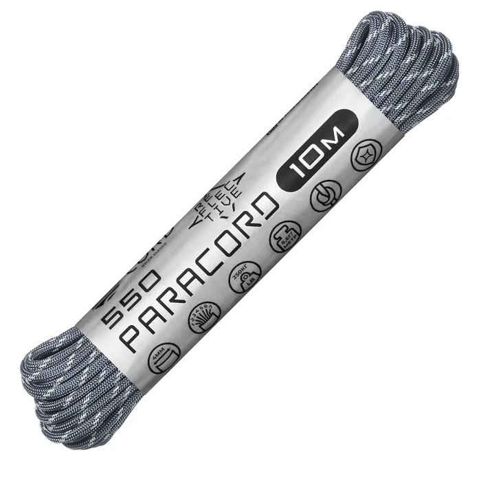 картинка Cord паракорд 550 nylon 10м световозвращающий dark navy от интернет-магазина Тибет