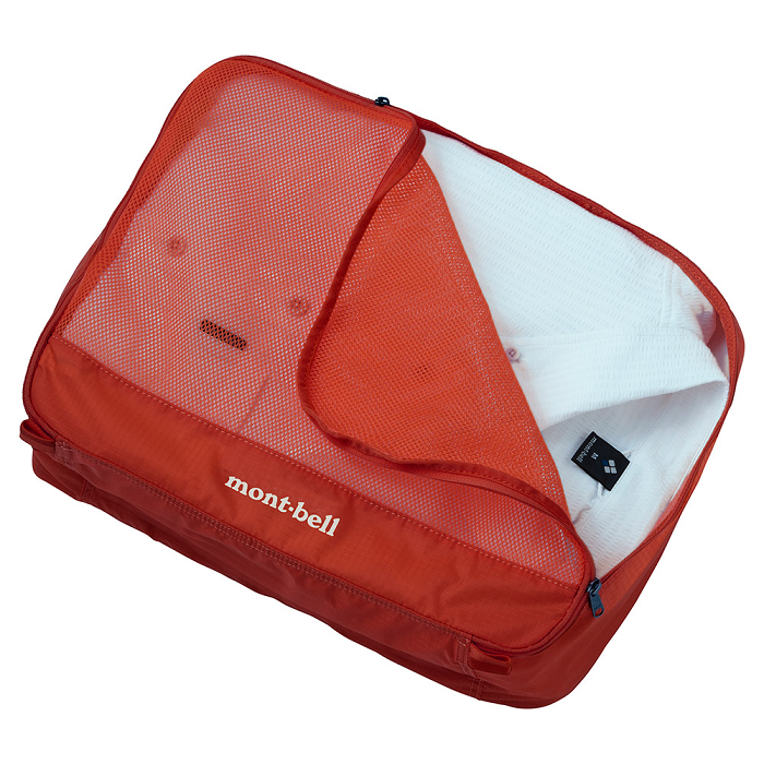 MontBell чехол для одежды Mesh Case рL RD красный