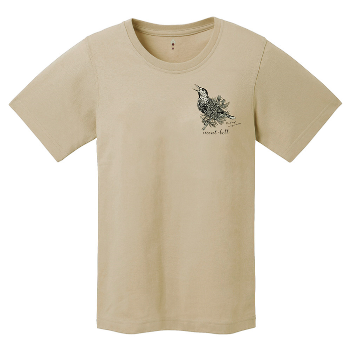 MontBell футболка Pear Skin Cotton T W's Spotted Nutcracker