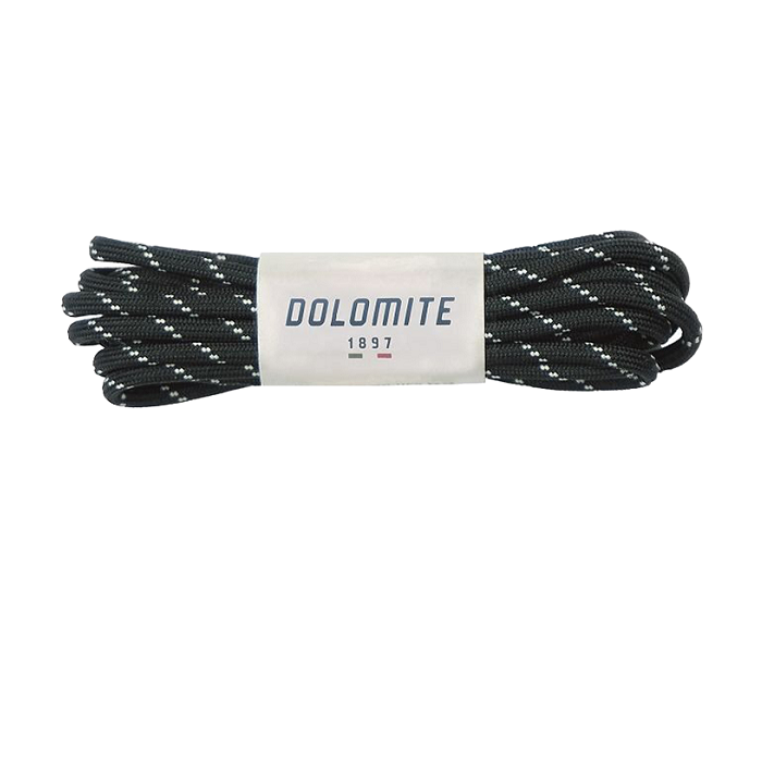картинка Dolomite шнурки DOL Laces Hiking High Black/Aluminium Grey см:155 от интернет-магазина Тибет