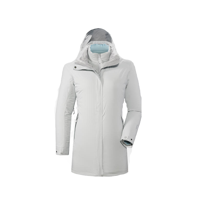 картинка Kailas куртка с подстежкой Cross 3-in-1 Hardshell W's (Mid-length) от интернет-магазина Тибет