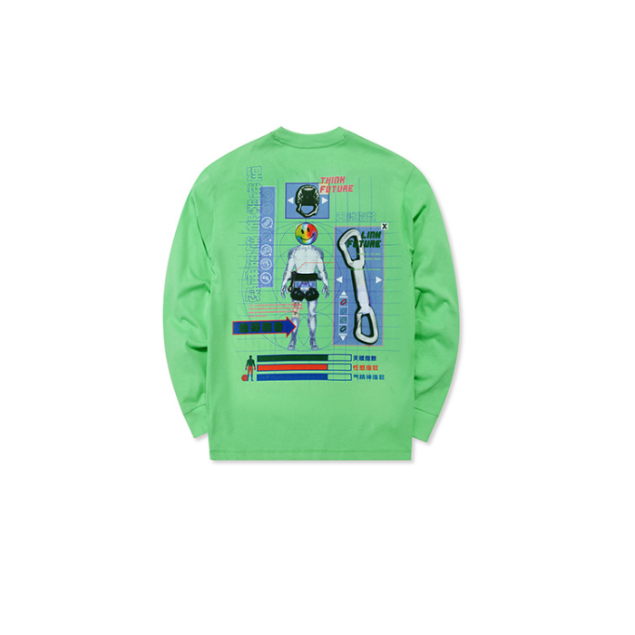 картинка Kailas футболка с длинным рукавом High-neck Printing Cotton Long Sleeve Unisex от интернет-магазина Тибет