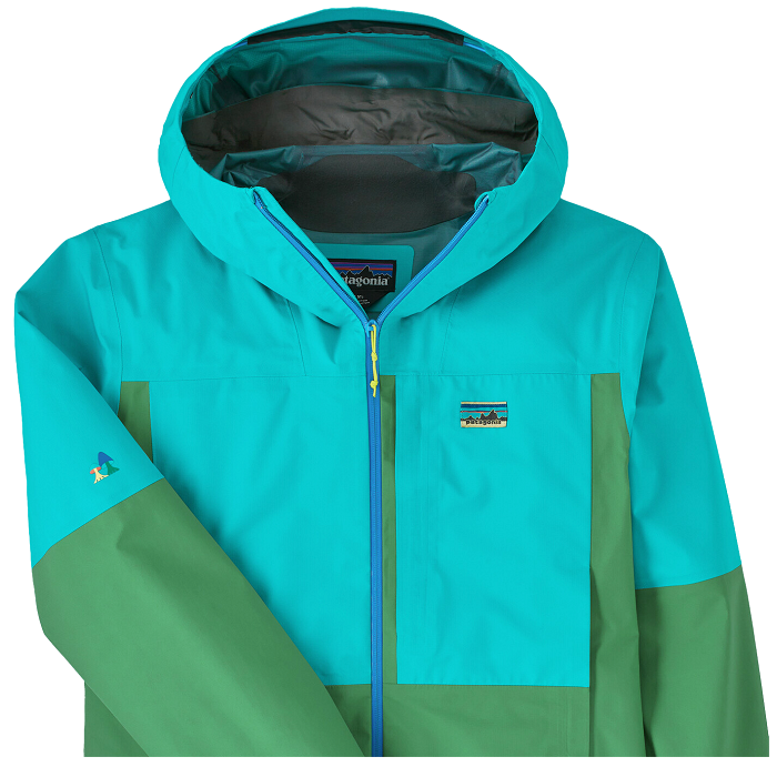 картинка Patagonia куртка мембранная Boulder Fork Rain JKT // от интернет-магазина Тибет