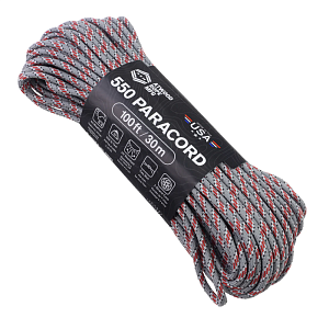 Atwood Rope MFG паракорд 550 ATWOODROPE USA 100ft the ohio state