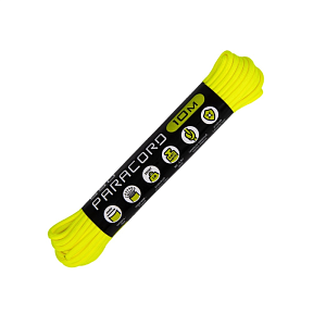 Cord паракорд 550 nylon 10м neon yellow