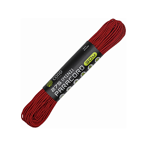 Cord паракорд 275 nylon 30м световозвращающий red