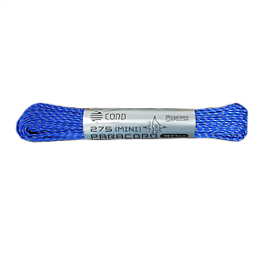 Cord паракорд 275 nylon 30м световозвращающий ultramarine blue