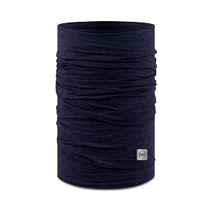 Buff бандана-труба Lightweight Merino Wool Solid Night Blue