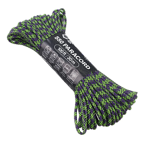 Atwood Rope MFG паракорд 550 ATWOODROPE USA 100ft dark matter