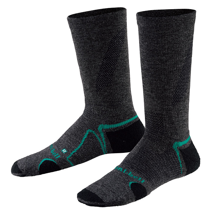 картинка MontBell носки Wickron Supportec Walking Socks от интернет-магазина Тибет