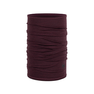 Buff бандана-труба Lightweight Merino Solid Garnet