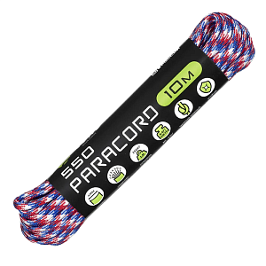 Cord паракорд 550 nylon 10м flag