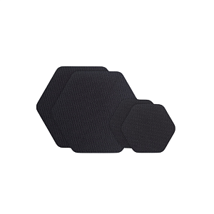 Gear Aid комплект заплаток Tenacious Tape - Repair Patches Hex Black