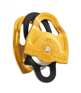 Petzl блок двойной Gemini фиолетовый