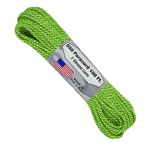 Atwood Rope MFG паракорд 550 ATWOODROPE USA 100ft green spec 