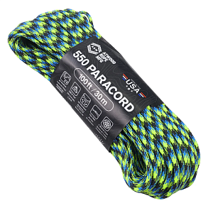 Atwood Rope MFG паракорд 550 ATWOODROPE USA 100ft aquatica