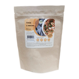 Organic Food Рис с мясом и овощами (ПЛОВ) 60 гр