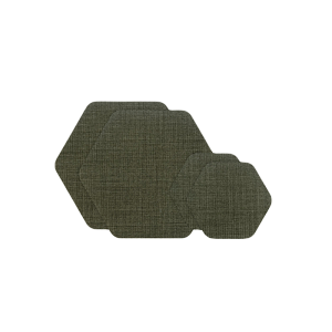 Gear Aid комплект заплаток Tenacious Tape - Repair Patches Hex OD Green