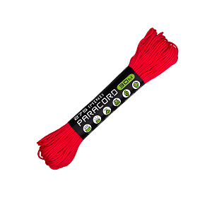 Cord паракорд 275 nylon 30м световозвращающий neon pink