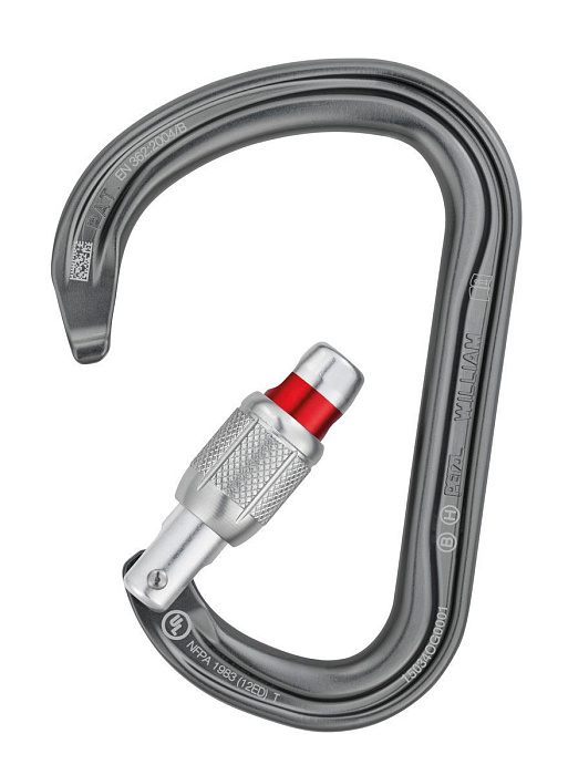 картинка Petzl карабин William Screw-Lock  от интернет-магазина Тибет