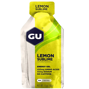 GU ENERGY GEL Гель энергетический (чистый лимон) 32г