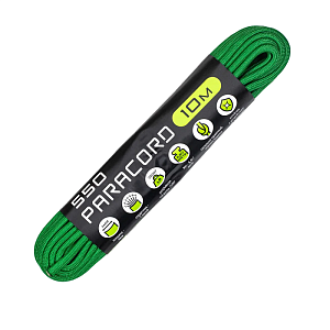 Cord паракорд 550 nylon 10м ultra green