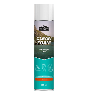 Trekko чистящая пена для всех материалов и типов тканей Clean Foam 300 мл