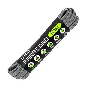 Cord паракорд 550 nylon 10м grey
