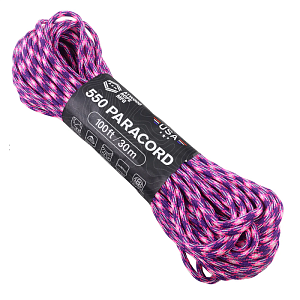 Atwood Rope MFG паракорд 550 ATWOODROPE USA 100ft purplelicious 