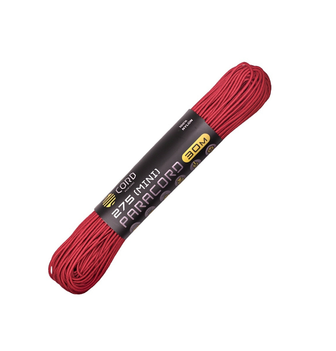 картинка Cord паракорд 275 nylon 30м red от интернет-магазина Тибет