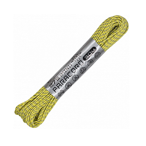 Cord паракорд 275 nylon 30м световозвращающий neon yellow