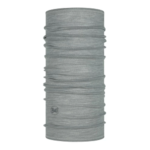 Buff бандана-труба Lightweight Merino Wool Solid Light Grey