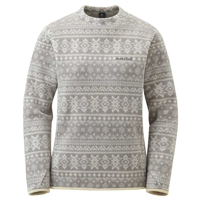 картинка MontBell толстовка Print Lite Sweatshirt W's от интернет-магазина Тибет
