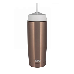 Thermos термостакан c трубочкой TS-4030 P 0,47л