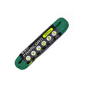 Cord паракорд 550 nylon 10м neon green snake