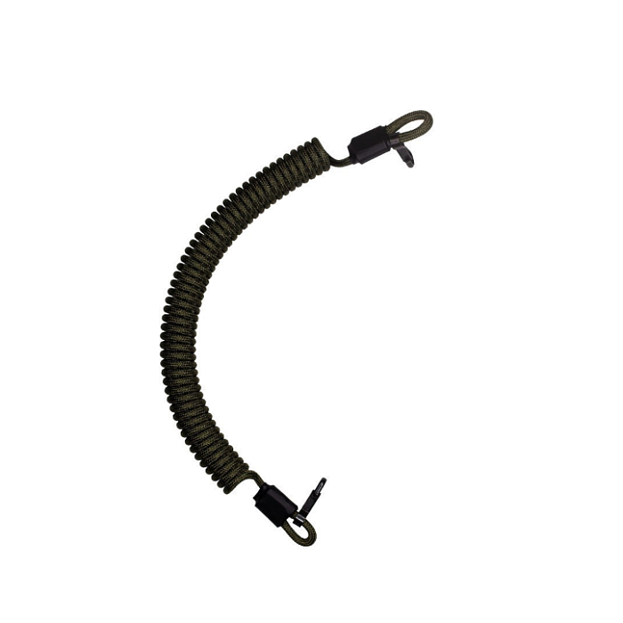 картинка Cord страховочный тренчик из паракорда с карабином black от интернет-магазина Тибет