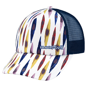 MontBell бейсболка Mesh Logo Cap #3