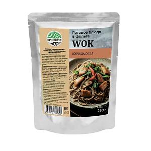 Кронидов готовое блюдо "WOK курица соба" 250г