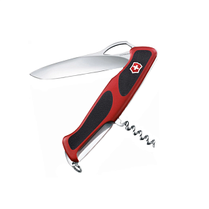 Victorinox нож RangerGrip 63 красный/черный 5 функций 0.9523.MC