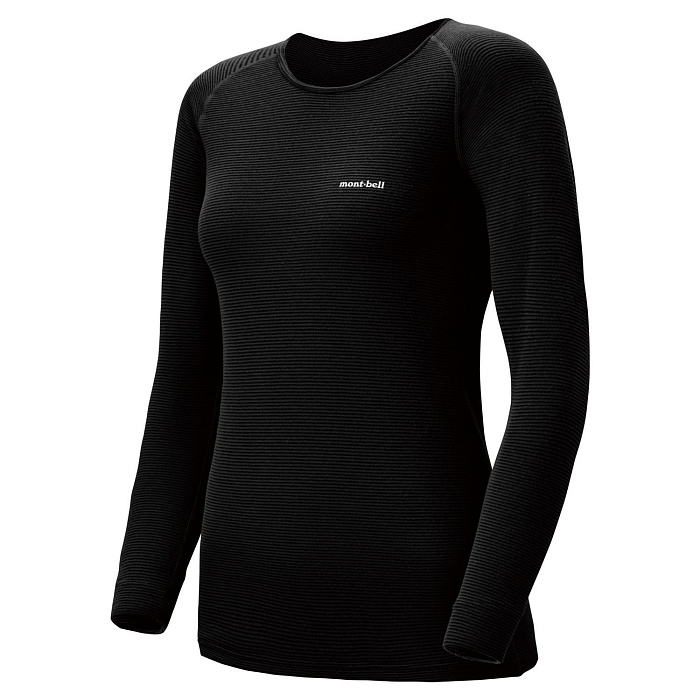 картинка MontBell термобелье верх US ZL MW Round Neck Shirt W's от интернет-магазина Тибет