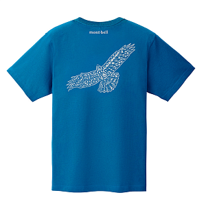 MontBell футболка Pear Skin Cotton T Hawk Unisex