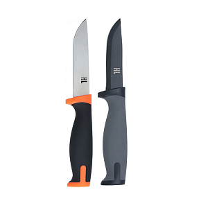 Huntlandia набор ножей Universal Black+Orange и Tactical Gray