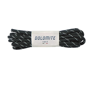 Dolomite шнурки DOL Laces Hiking High Black/Aluminium Grey см:155