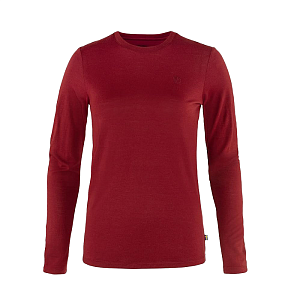 Fjallraven футболка Abisko Wool LS W's