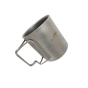 AMG TITANIUM термокружка Double Cup 340мл титан