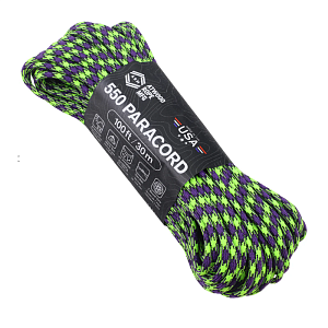 Atwood Rope MFG паракорд 550 ATWOODROPE USA 100ft zombie 