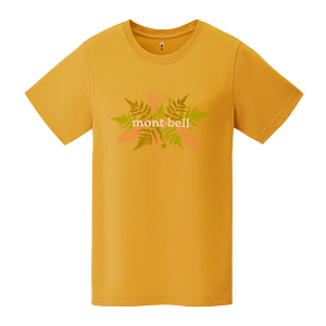 MontBell футболка Pear Skin Cotton T W's Ferns