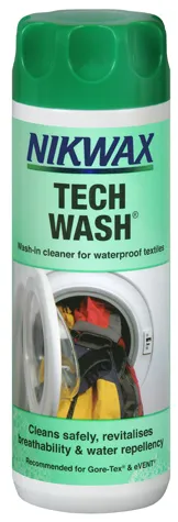 картинка Nikwax Tech Wash для стирки мембранных тканей 300мл от интернет-магазина Тибет