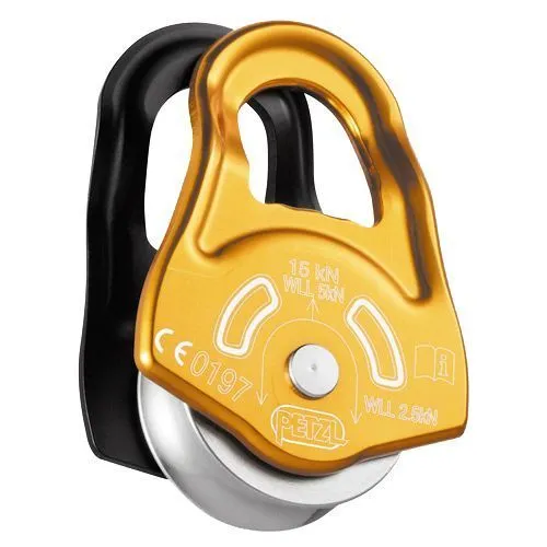 картинка Petzl блок Partner жёлтый от интернет-магазина Тибет